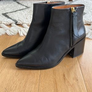 & Other Stories Black Ankle Boots